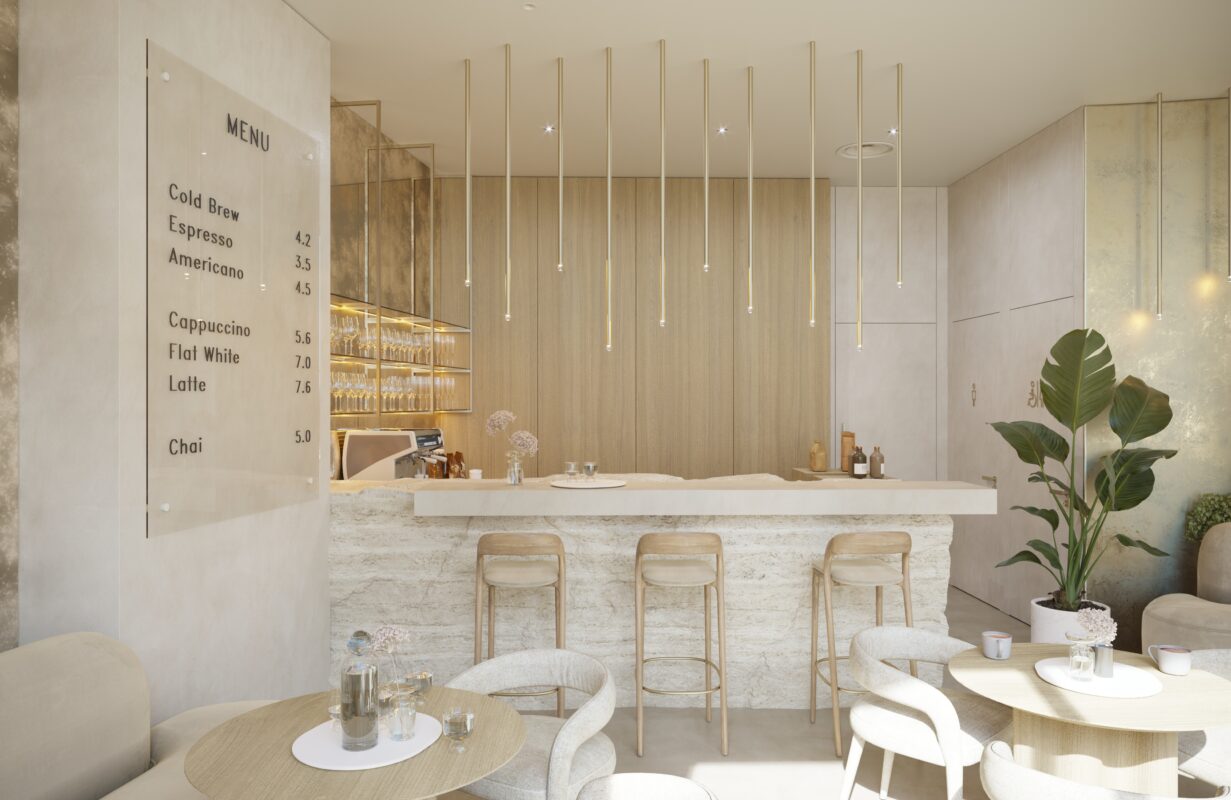 architect in Dubai interior design greenery built-in