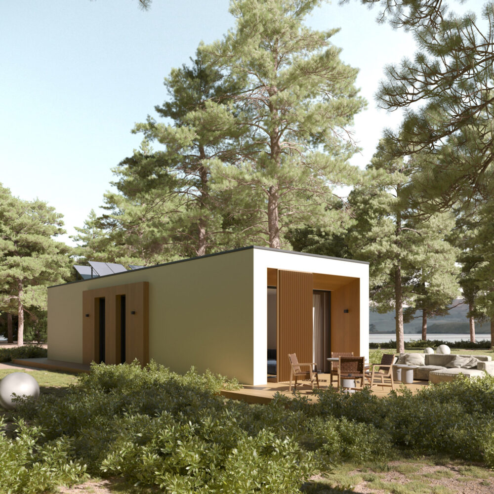 Bungalow interior architecture — open layout