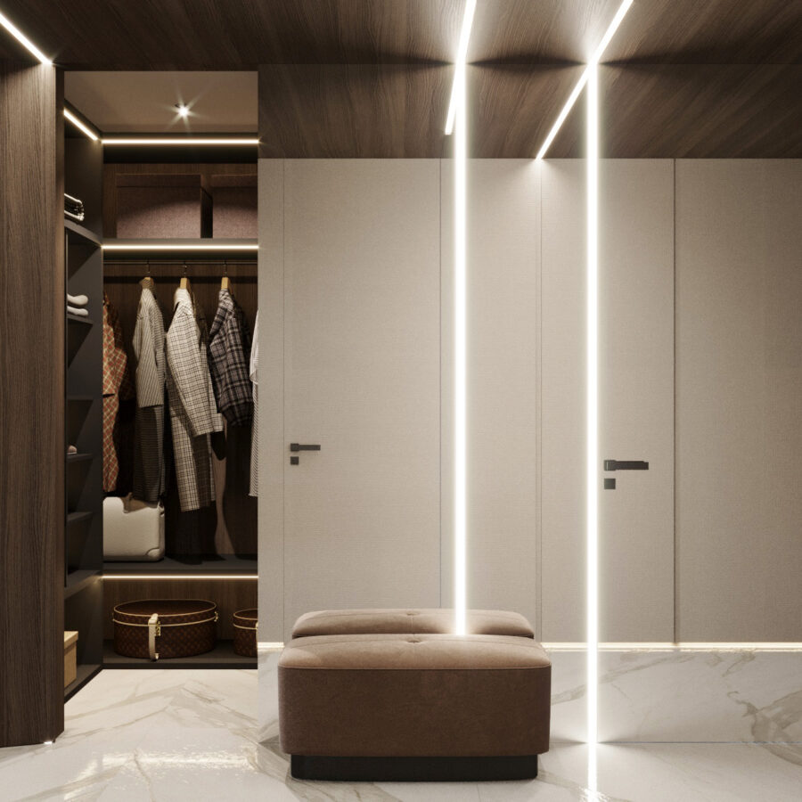 Interior design of penthouse Interior design of penthouse