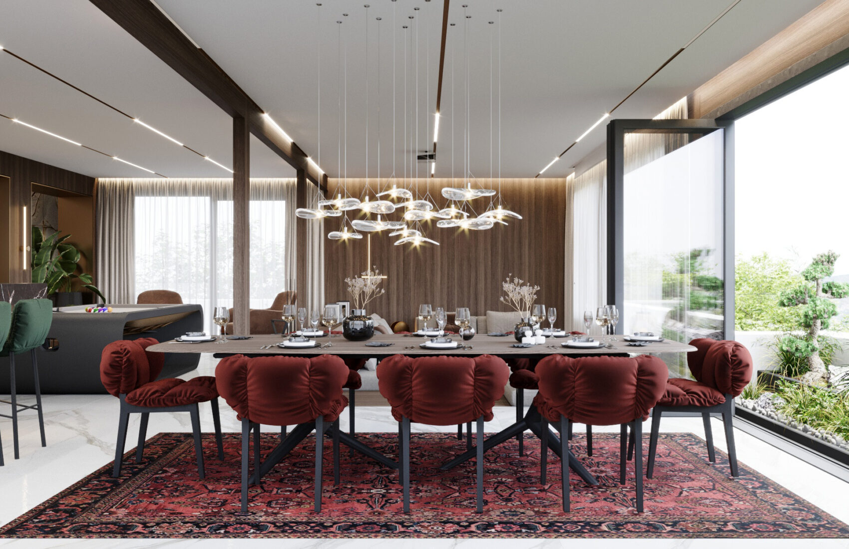 Interior design of penthouse Interior design of penthouse