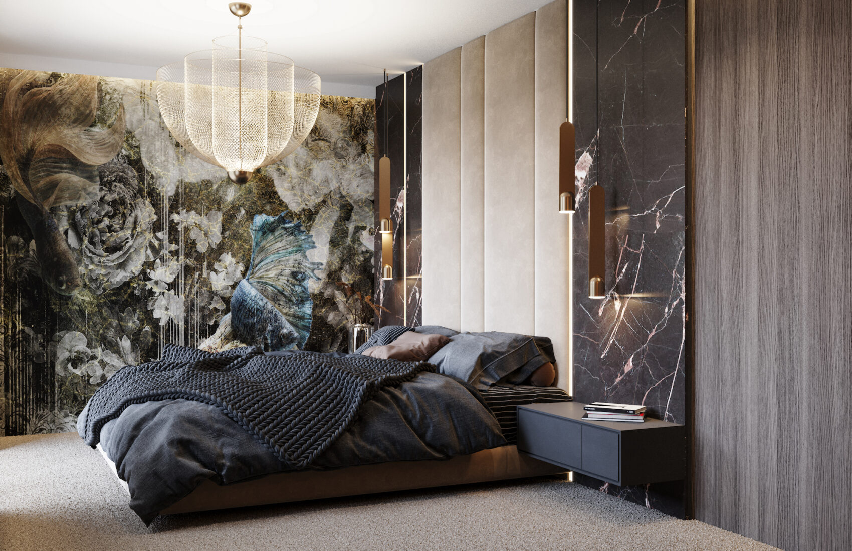 Interior design of penthouse Interior design of penthouse
