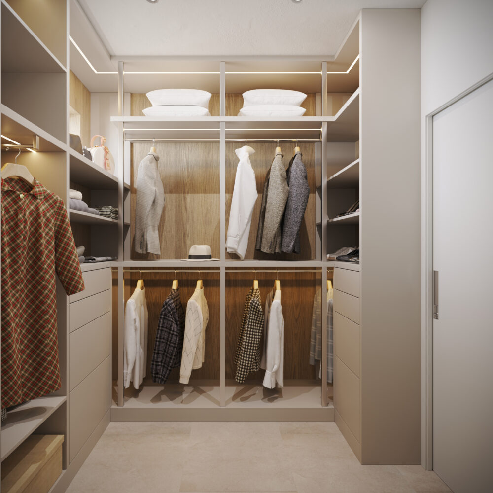 House designer closet interior design