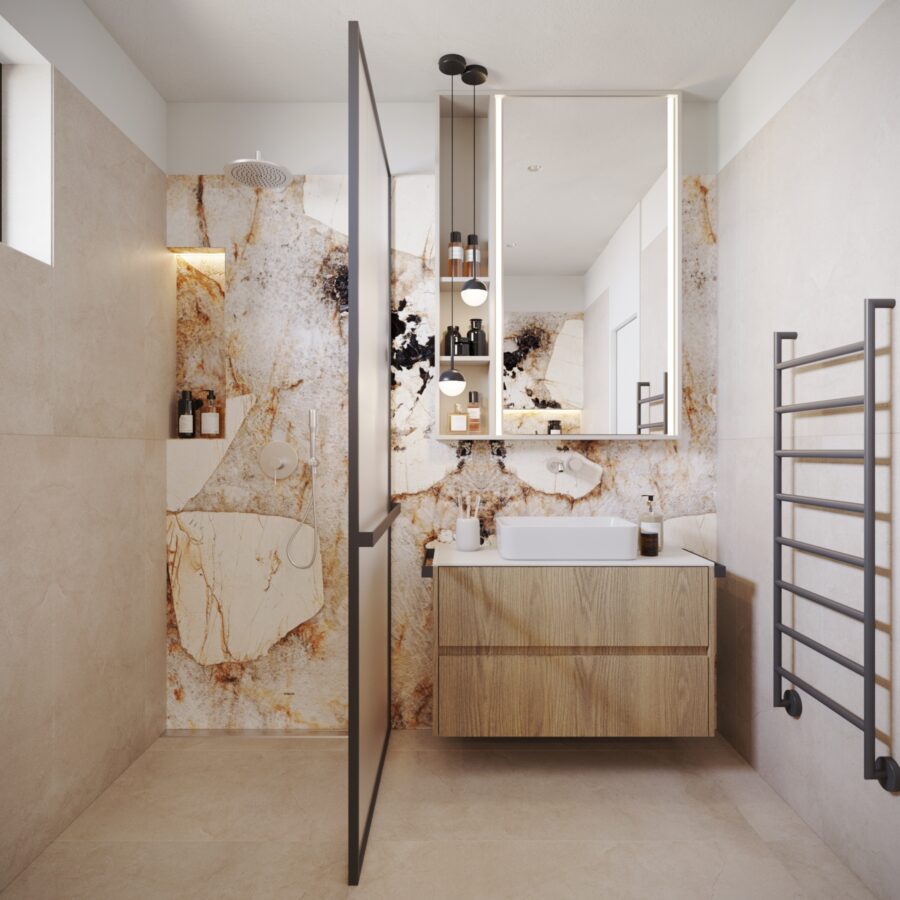 House designer onyx design bathroom