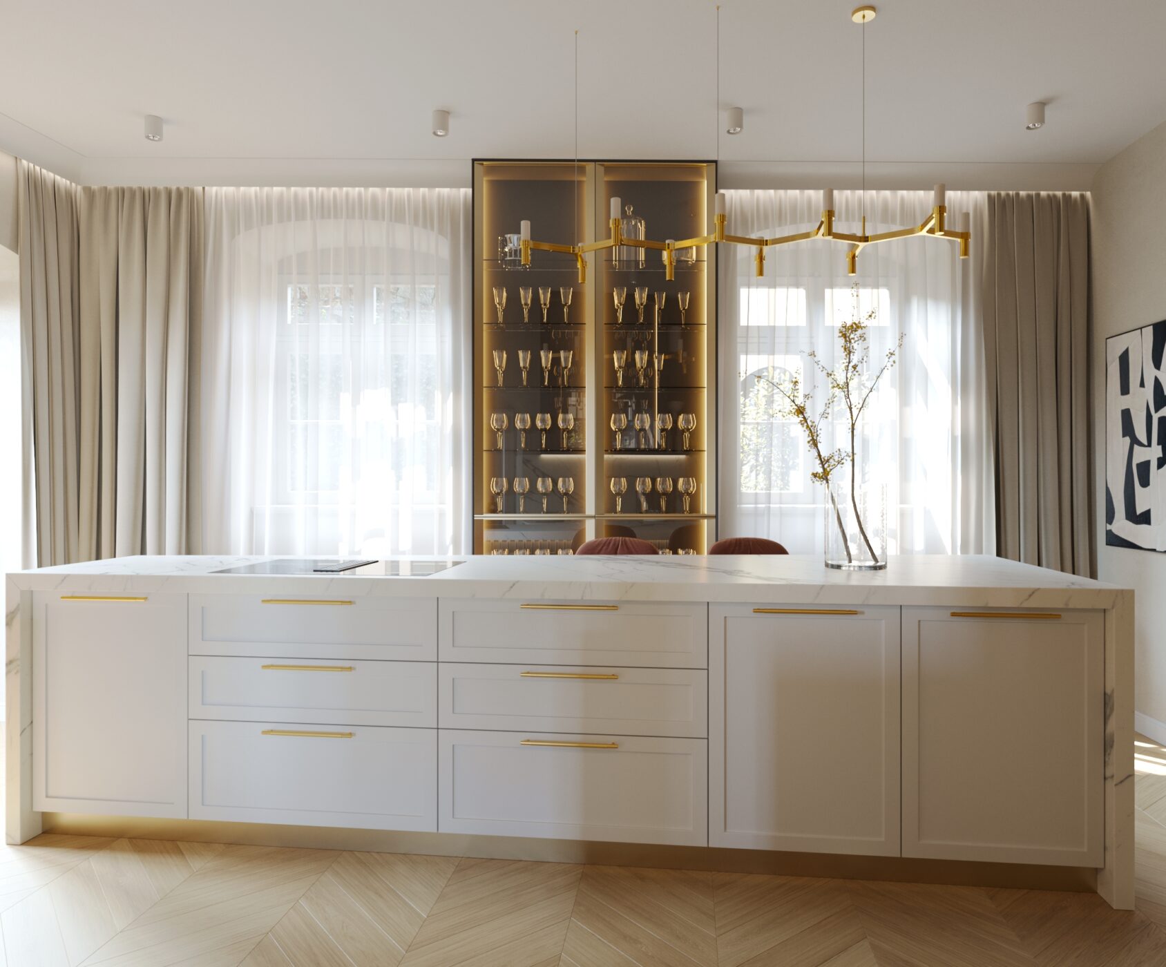 historical residence interior design bedroom luxury
