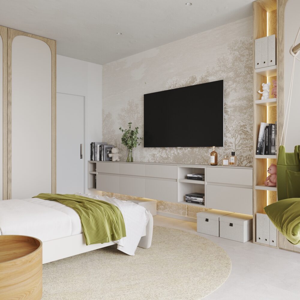 House designer cosy bedroom design