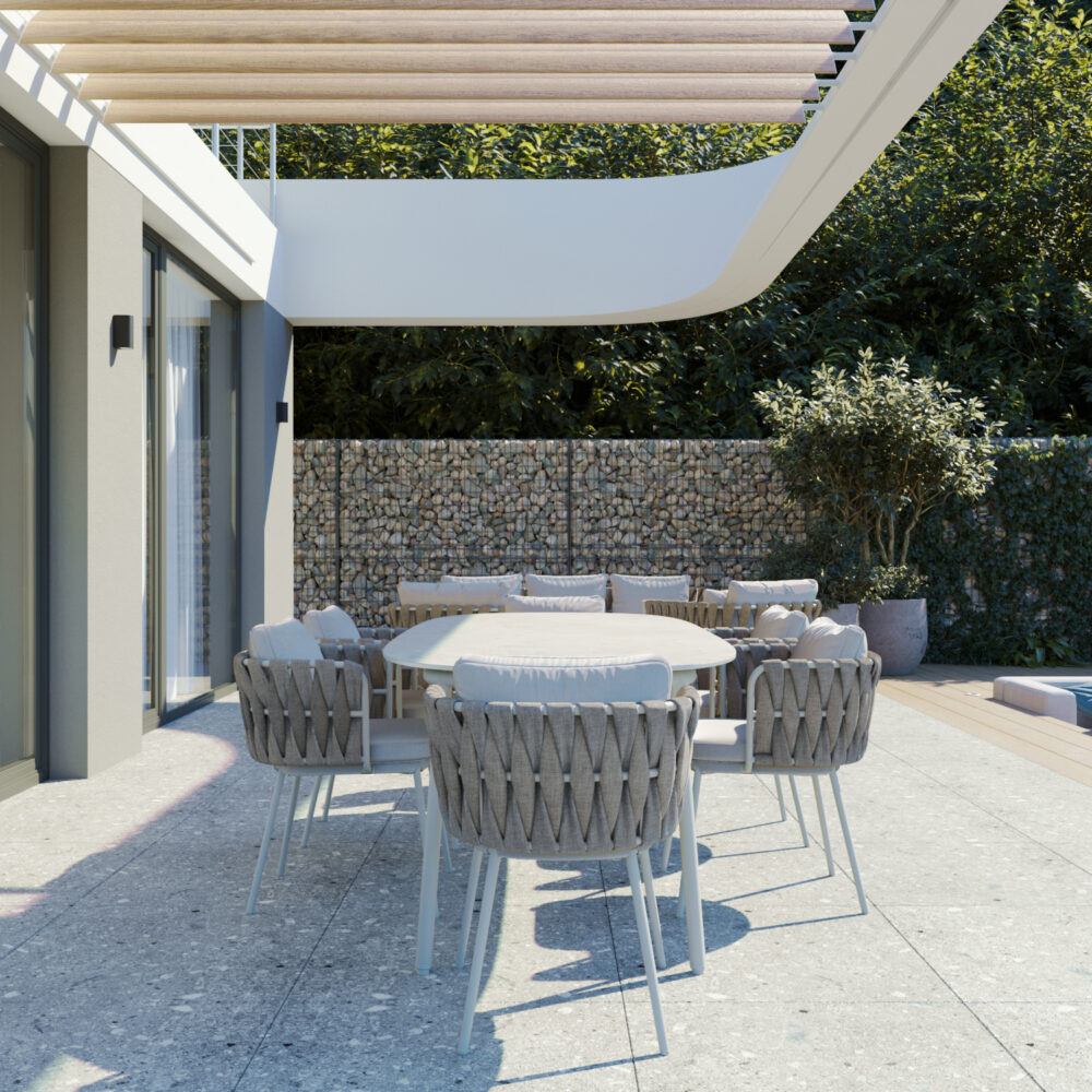 interior architect Prague terrace exterior design