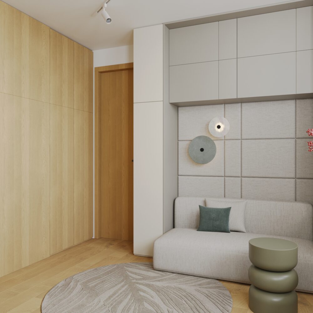 interior architect Prague master bedroom luxury