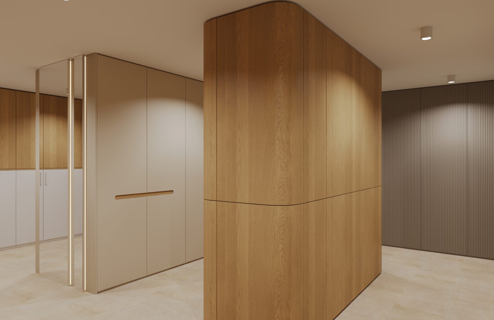 interior architect Prague wardrobe bespoke storage