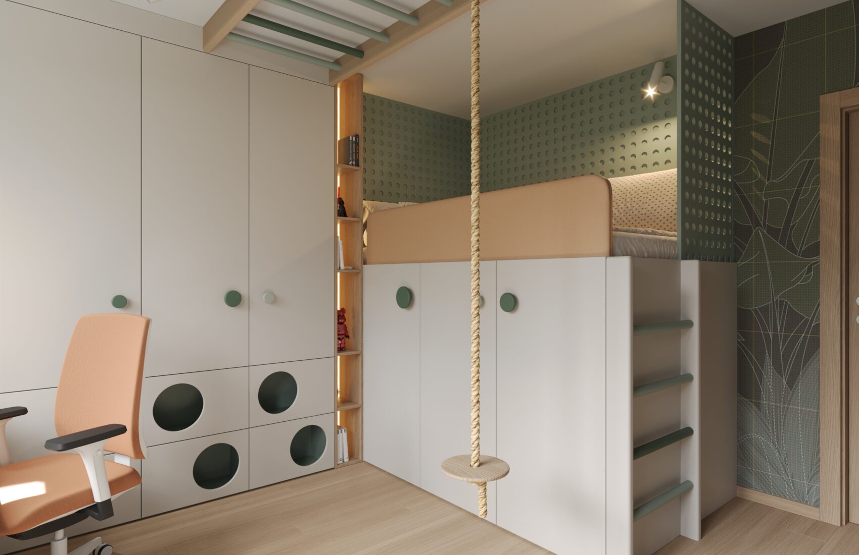 house construction project Bratislava kitchen design