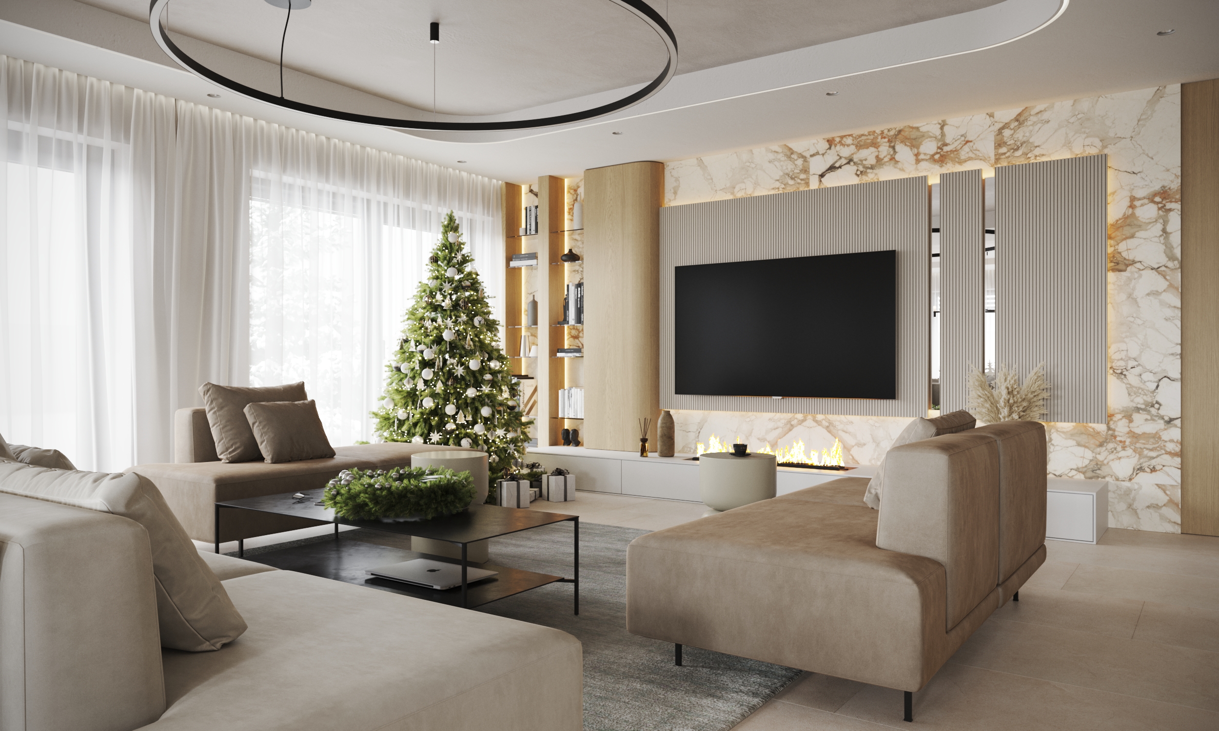 Custom 3D interior design visualisation as a unique gift for a special occasion – Archideal