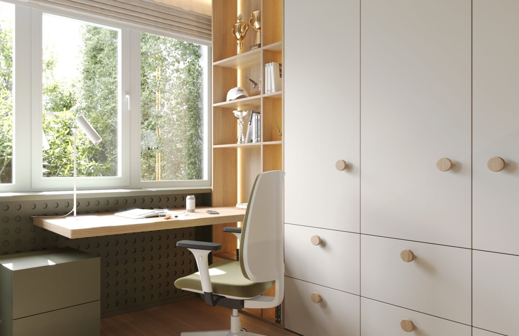 house construction project Bratislava bedroom design