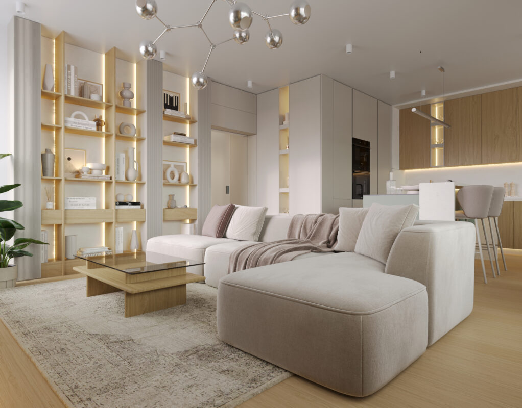 apartment interior design Prague – Archideal Design Studio