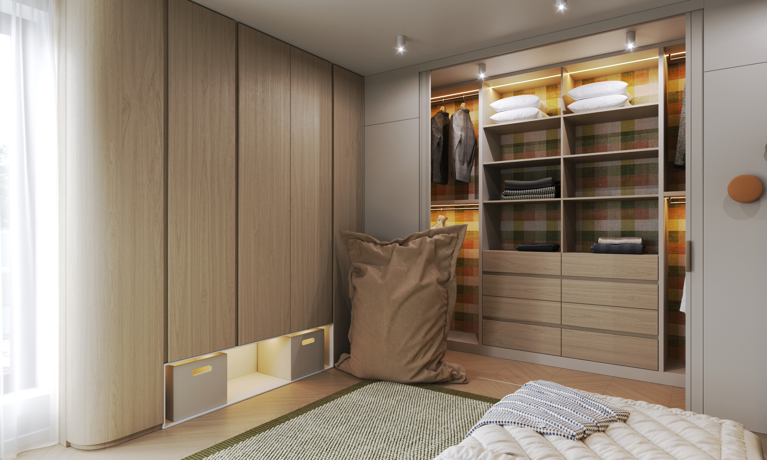 luxury penthouse interior design Bratislava – Archideal Design Studio 4