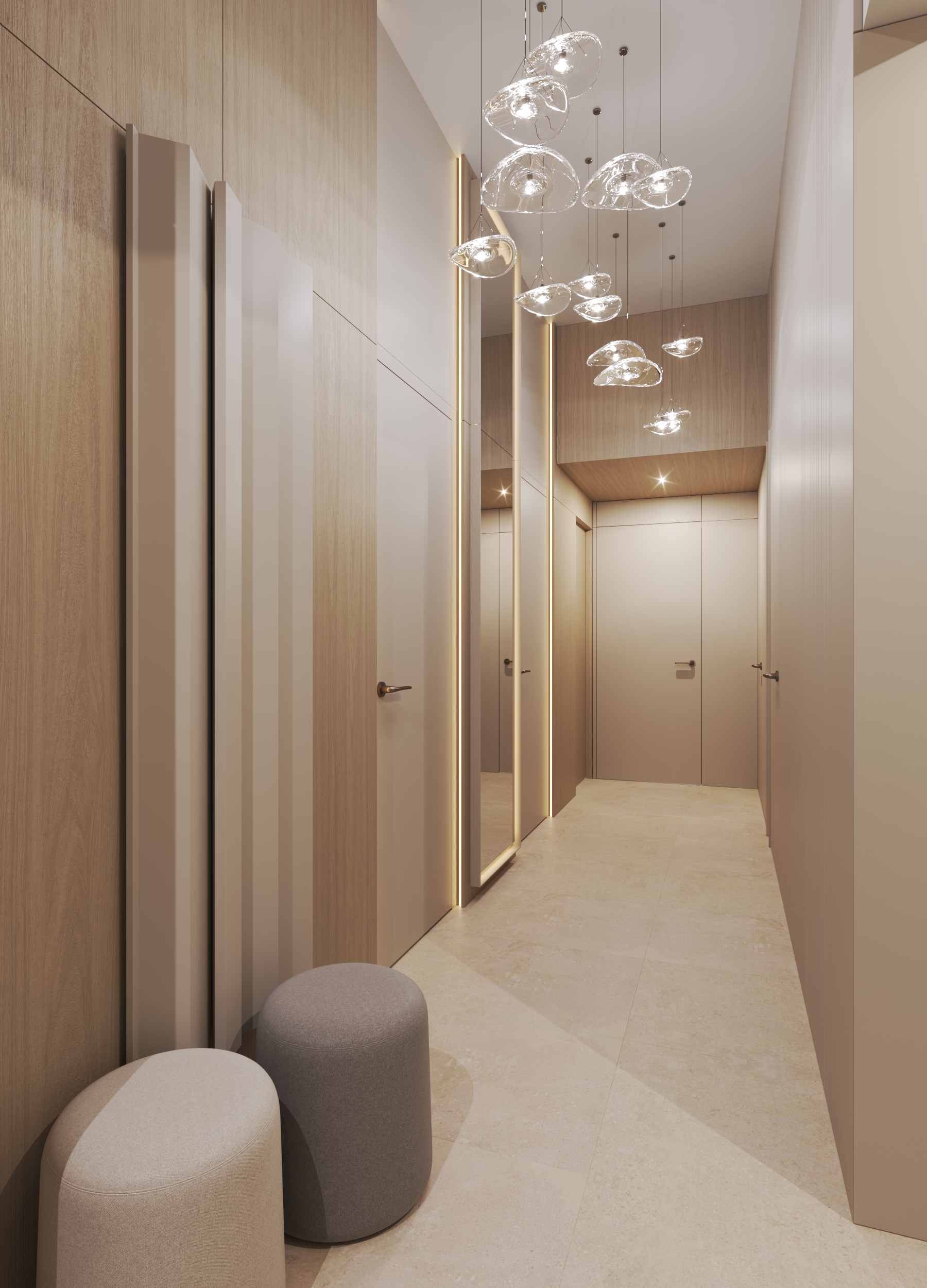 luxury penthouse interior design Bratislava – Archideal Design Studio 5