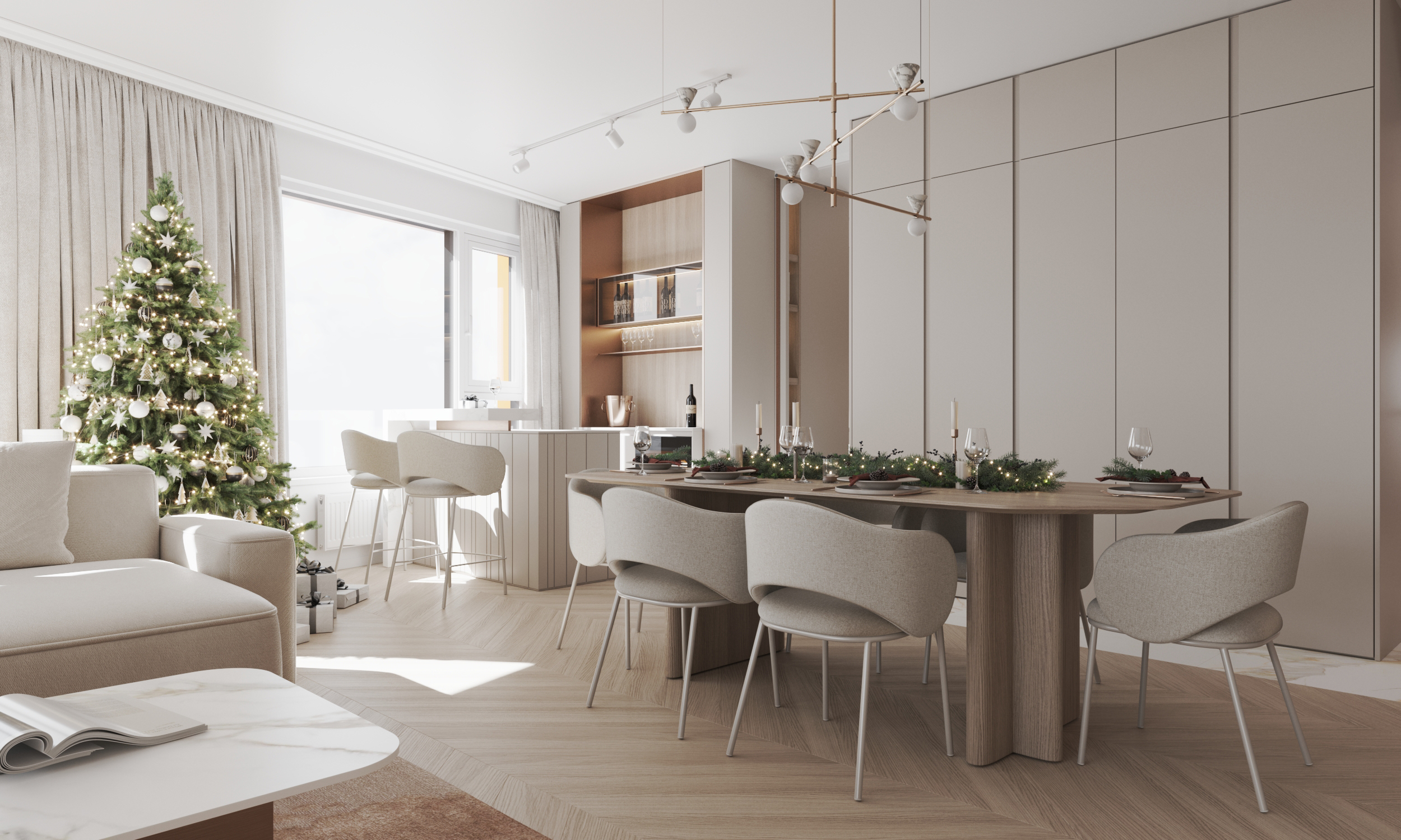 modern apartment interior design Bratislava – Archideal Design Studio 2