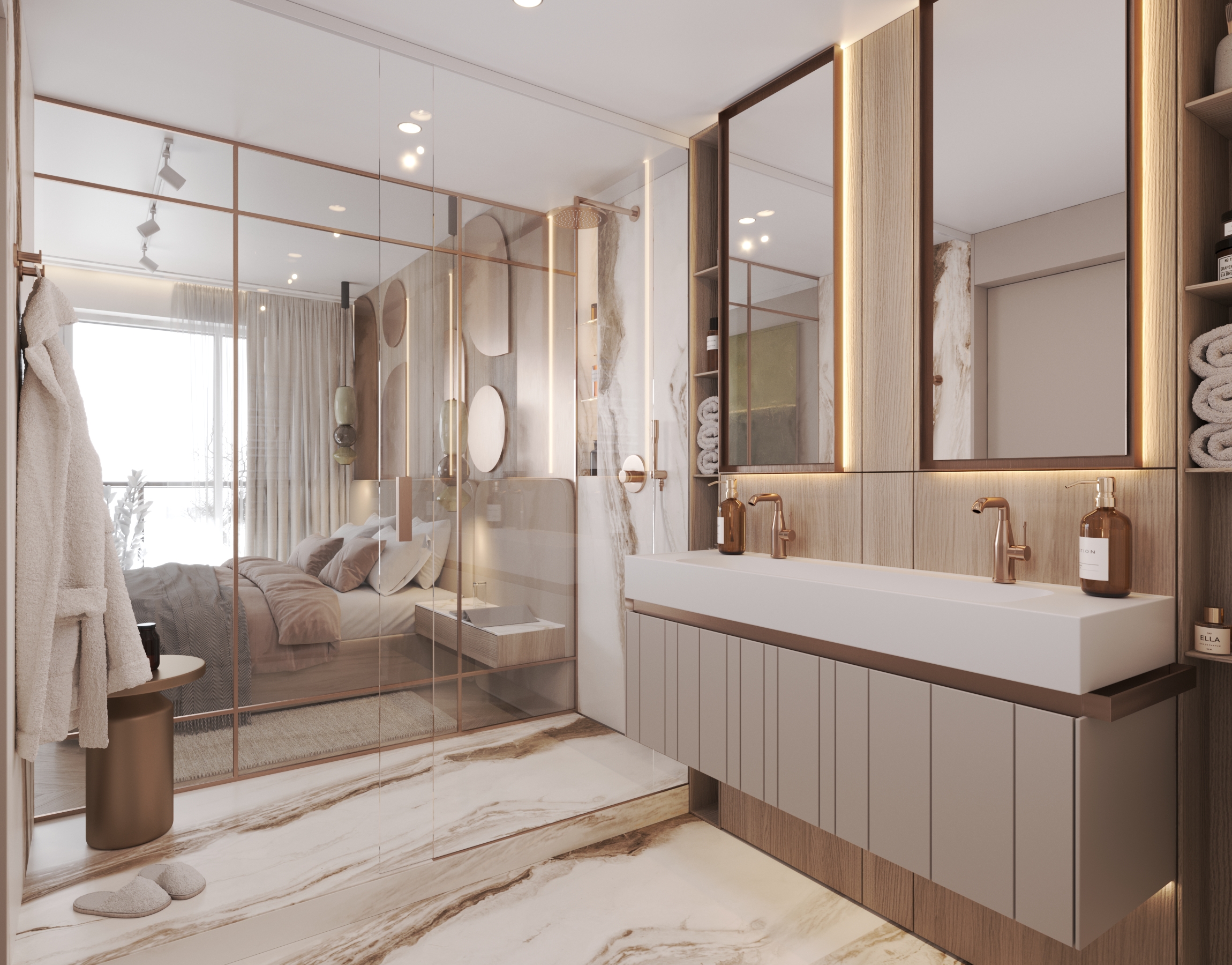 modern apartment interior design Bratislava – Archideal Design Studio 3