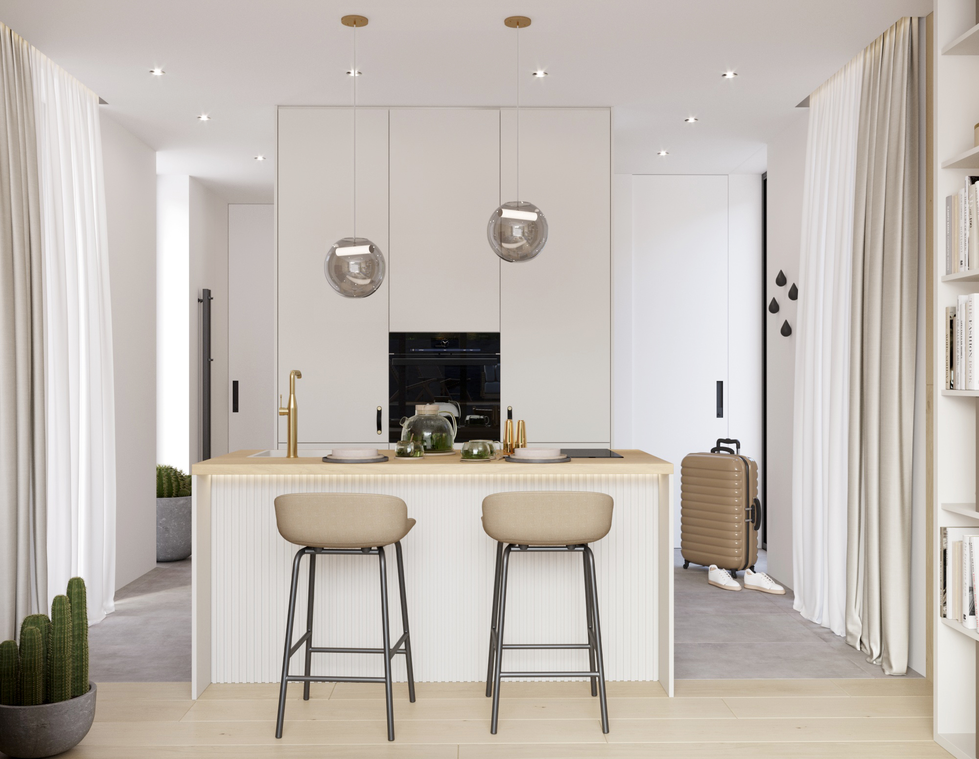 bungalow interior design project Slovakia – Archideal Design Studio 3