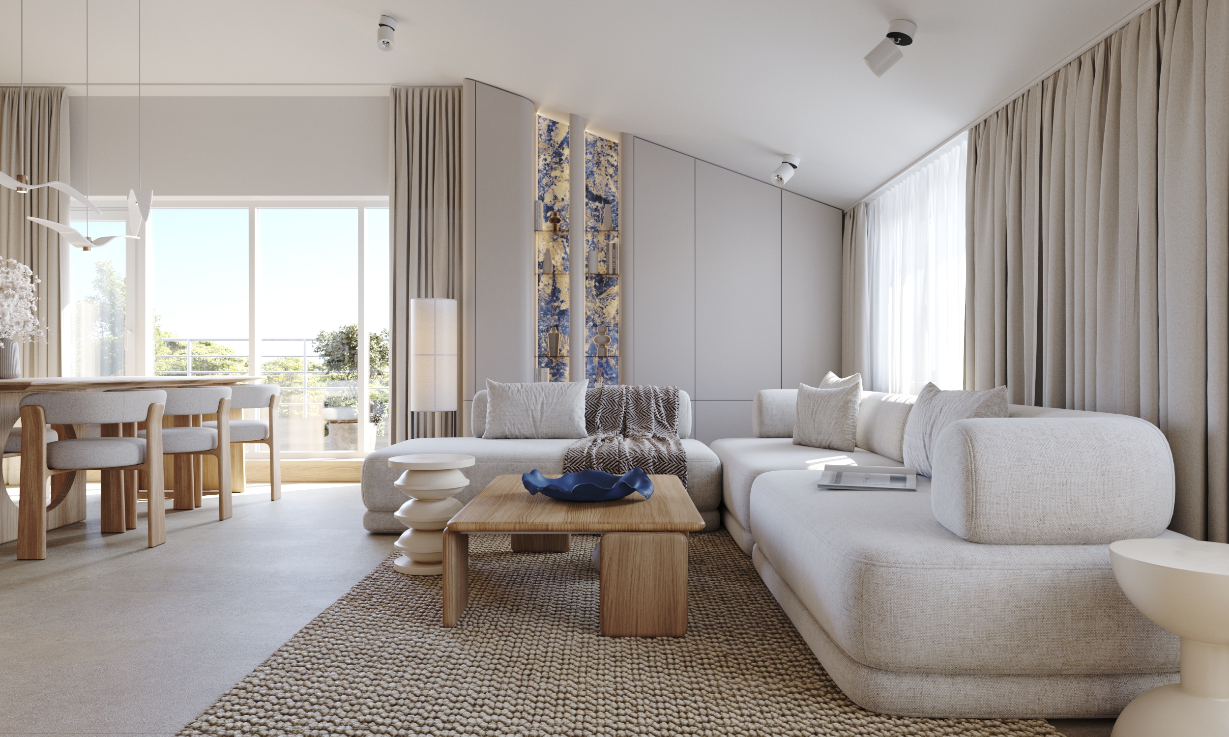 custom interior design coastal apartment Slovenia – Archideal Design Studio 2