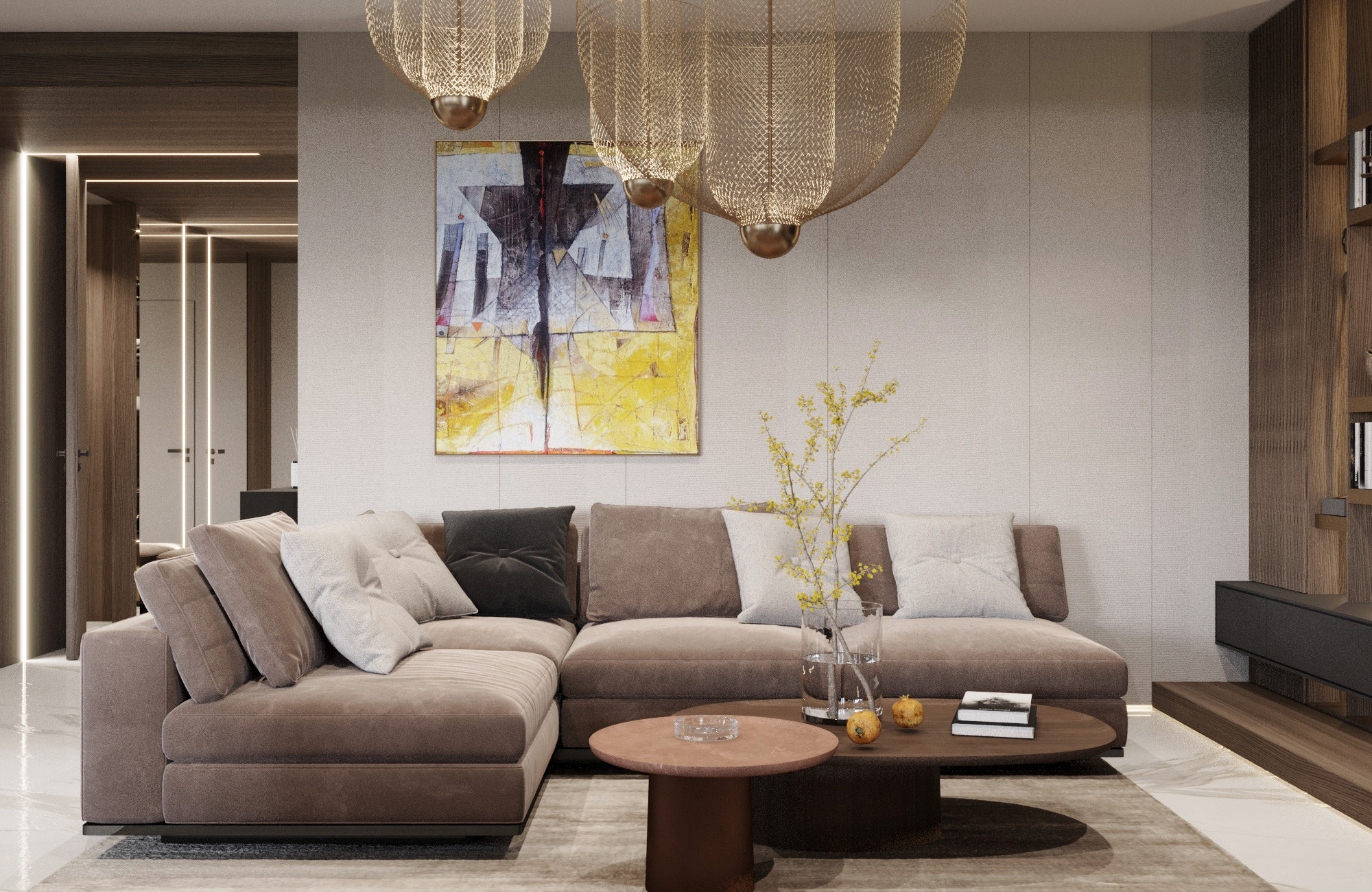 luxury custom interior design Grand Koliba Bratislava – Archideal Design Studio 2