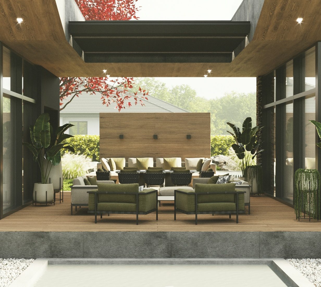 modern interior design house Nitra – Archideal Design Studio 2