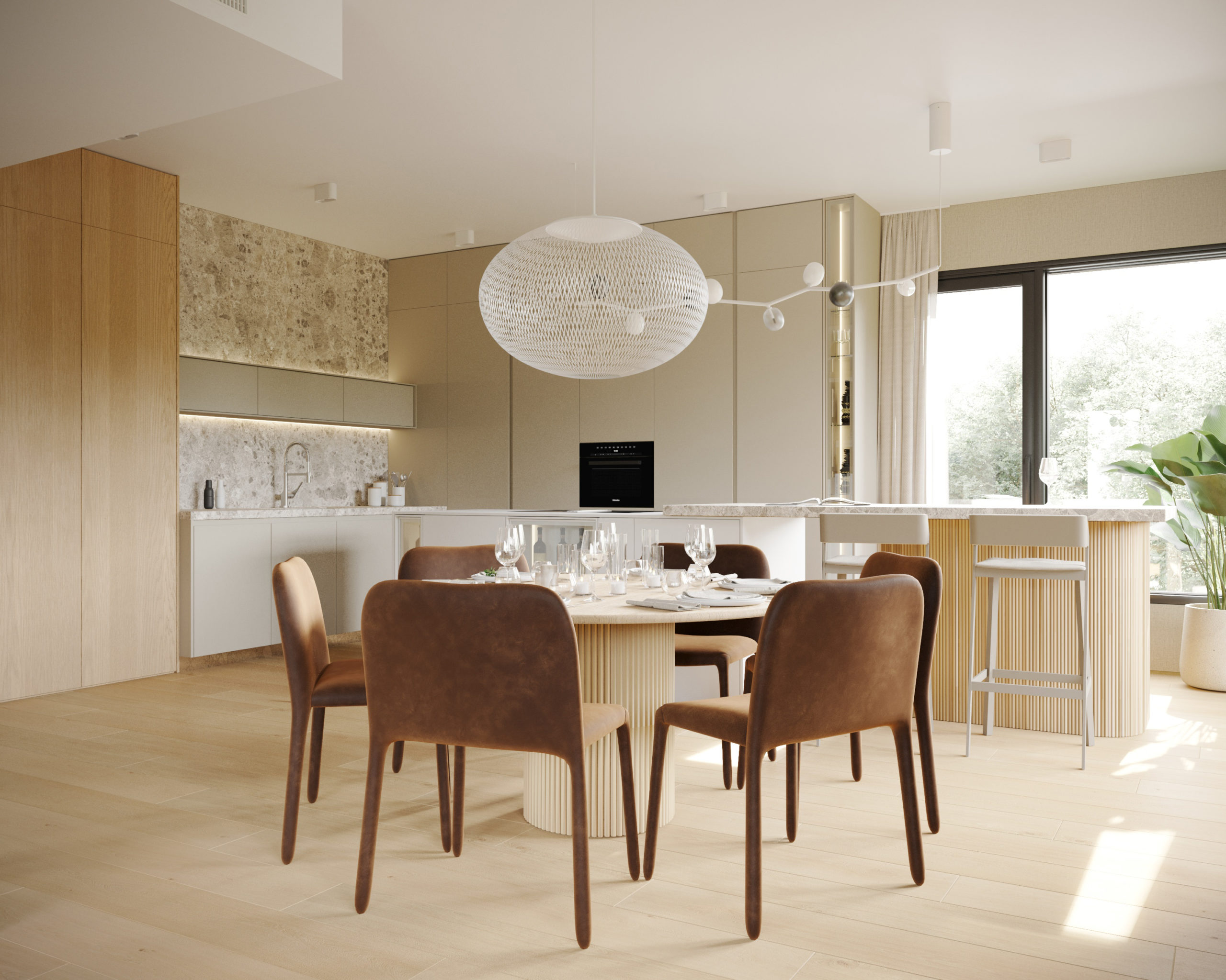 modern penthouse interior design Prague – Archideal Design Studio 3