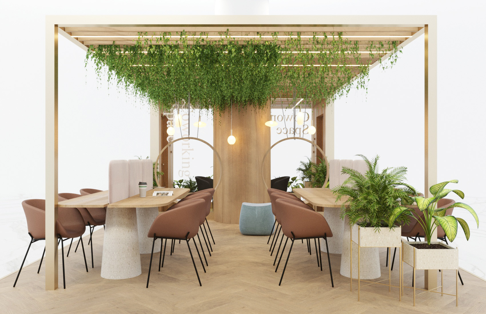 coworking space interior design Bratislava – Archideal Design Studio 3