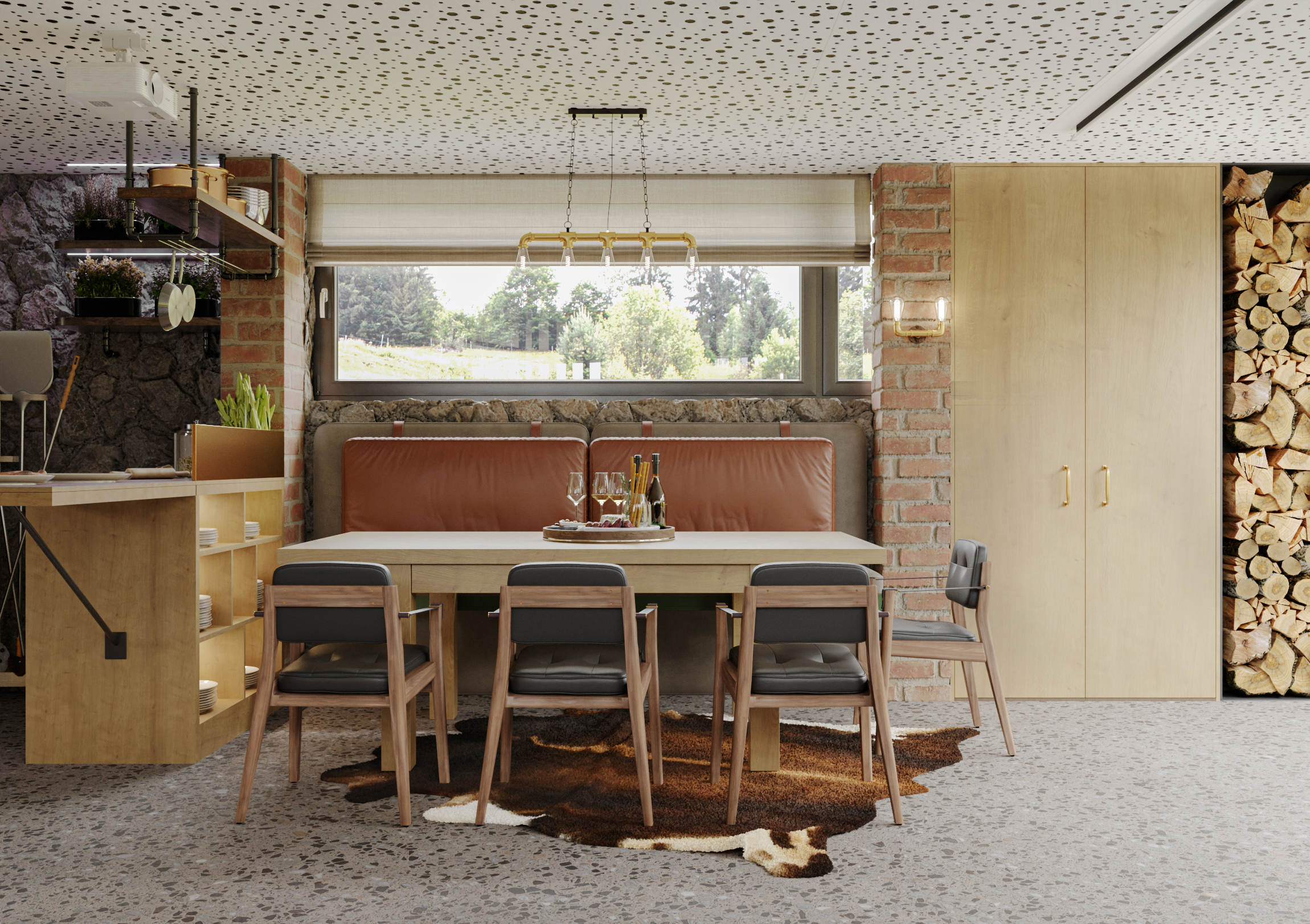 pizzeria restaurant interior design Slovakia – Archideal Design Studio 3