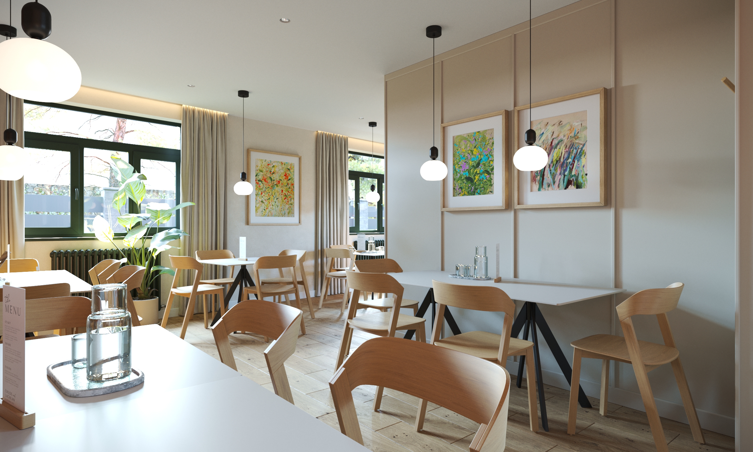 restaurant interior design Nitra Slovakia – Archideal Design Studio 4