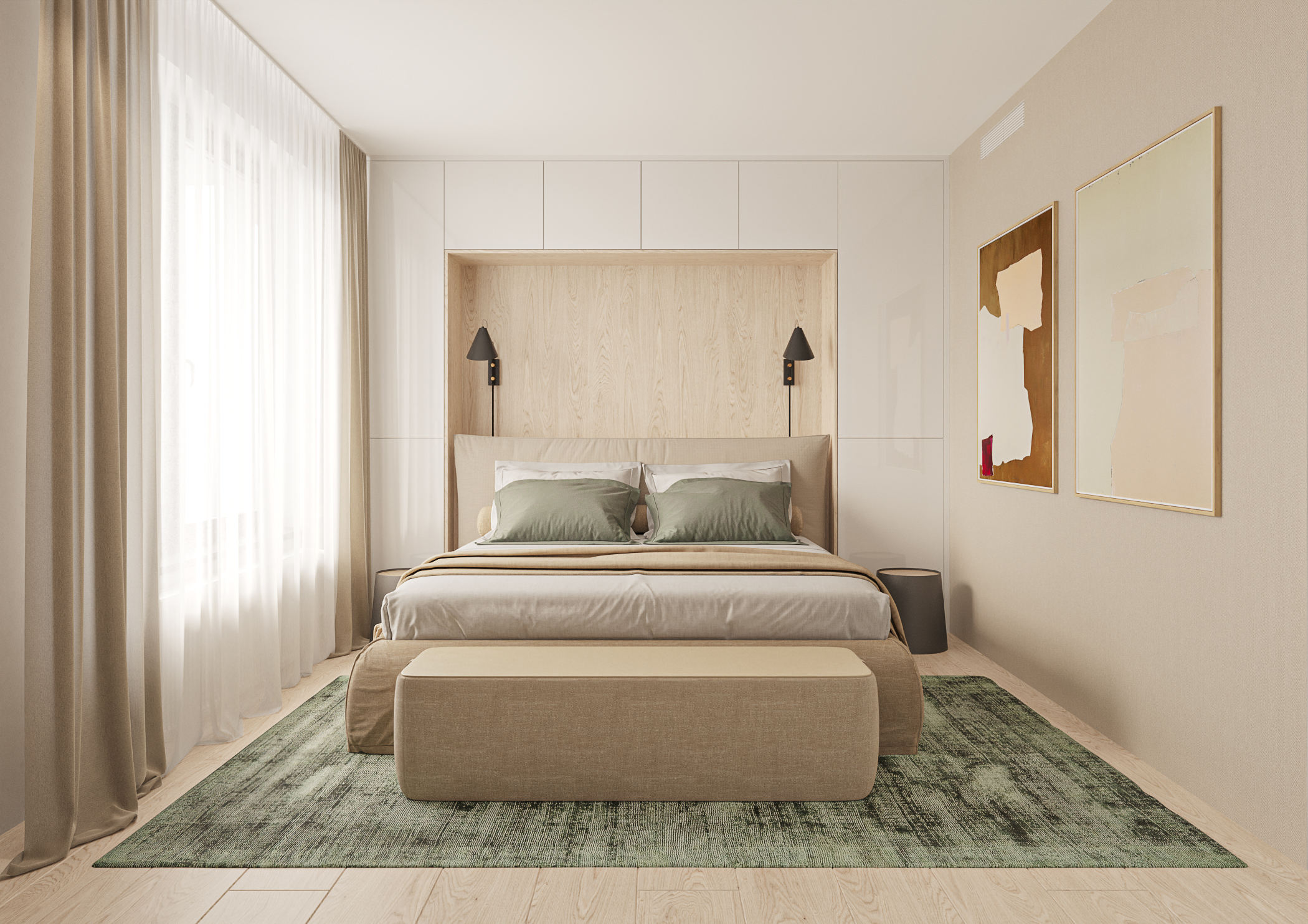Apartment Interior Design – Horský Park Bratislava – view 2