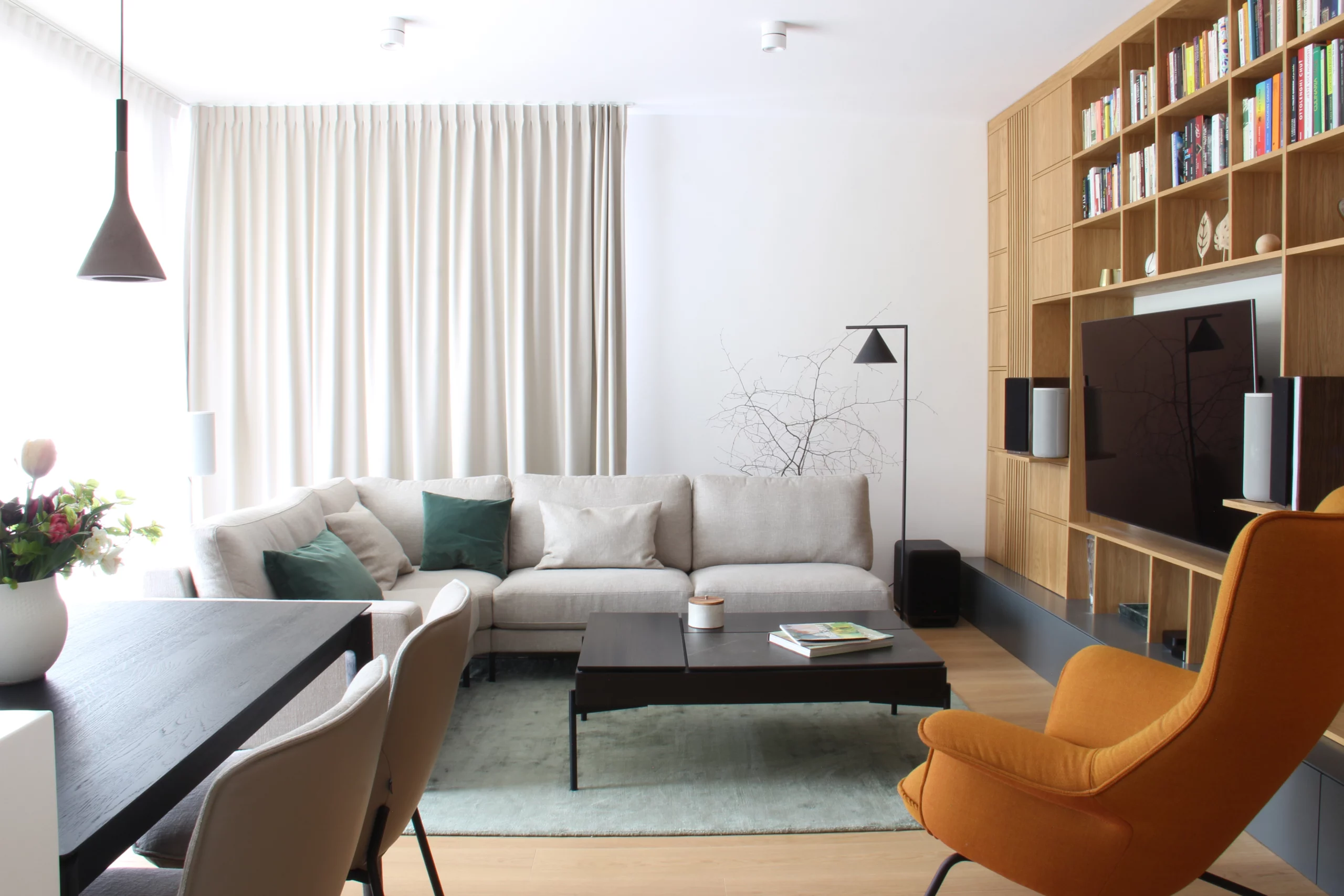 Apartment Interior Design – Horský Park Bratislava – view 9