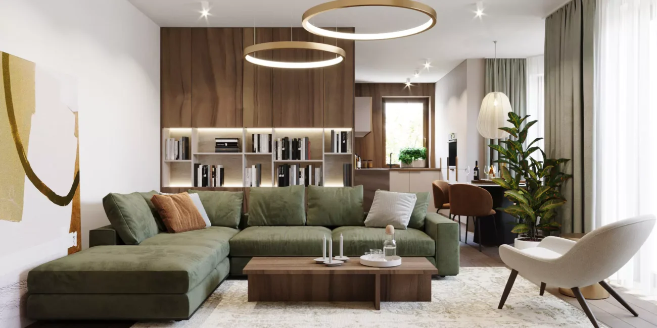 Compact Family Home Interior – Senec 80 m²