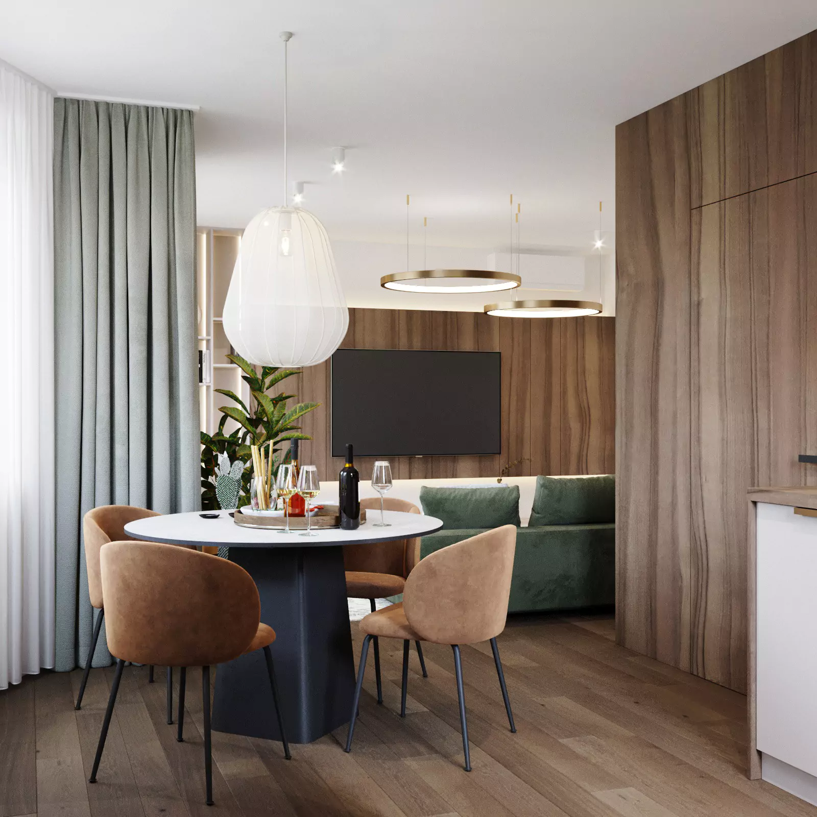 Compact Family Home Interior – Senec 80 m² – view 4