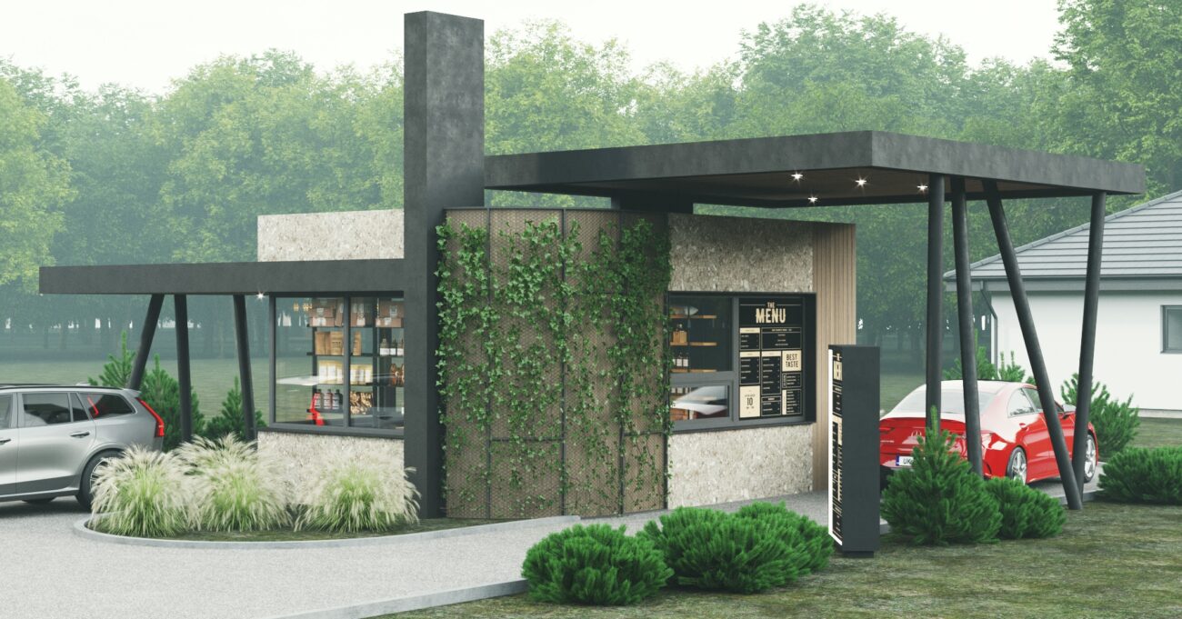 Drive-Thru Bistro Architecture – Austria
