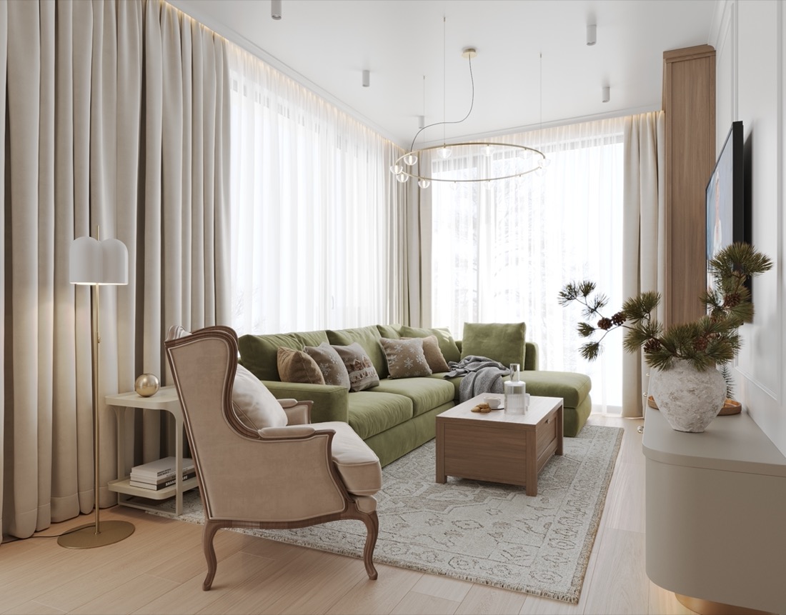 Family Home Interior Design – Prague – view 2