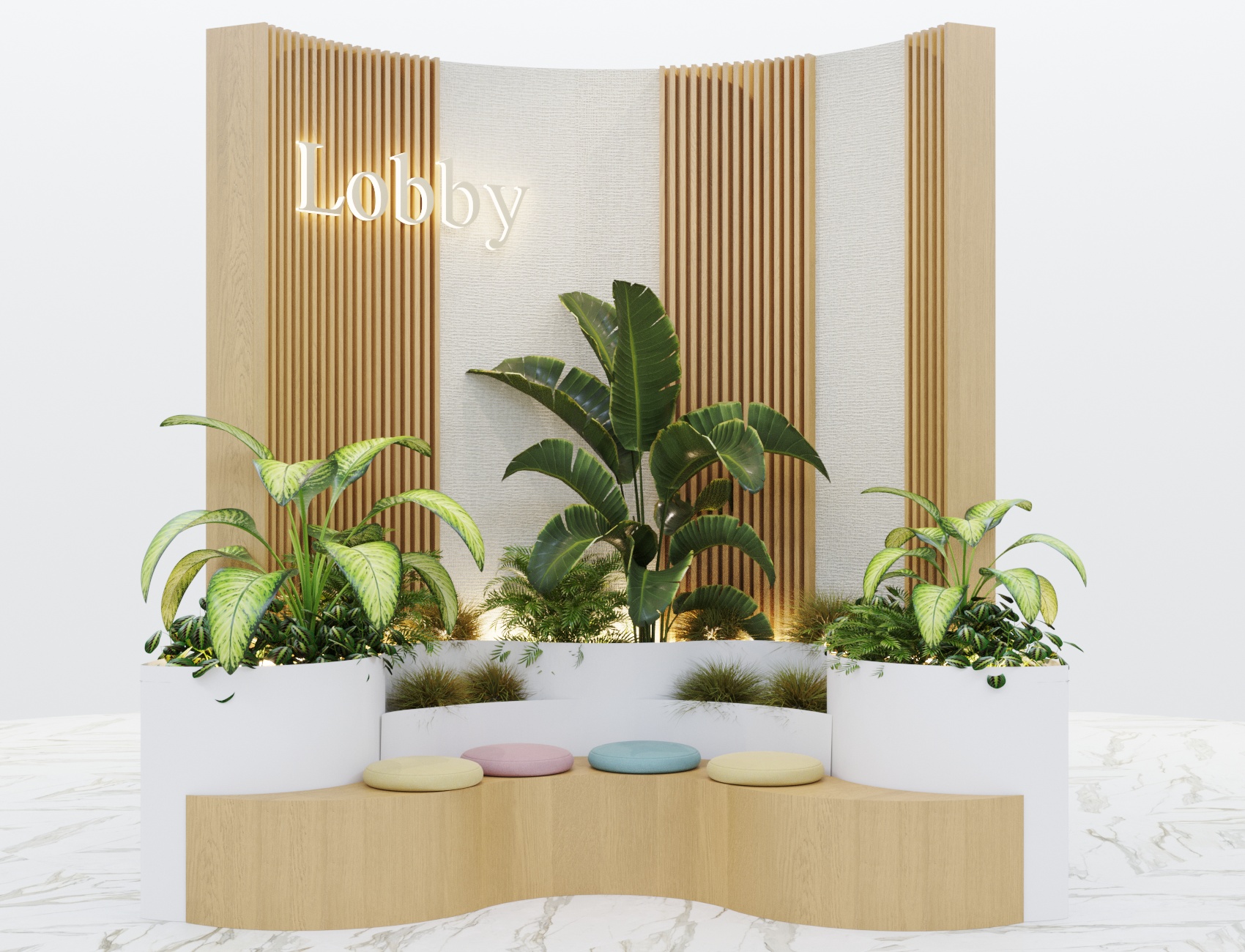 Lobby Design – Aupark Shopping Centre Bratislava – view 2