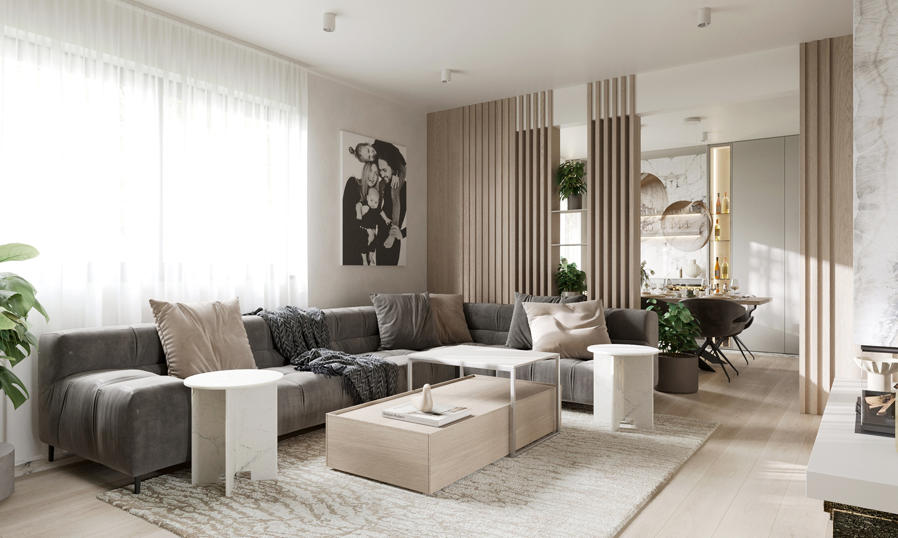 Luxury Family Residence – Interior Design Senec Slovakia – view 5