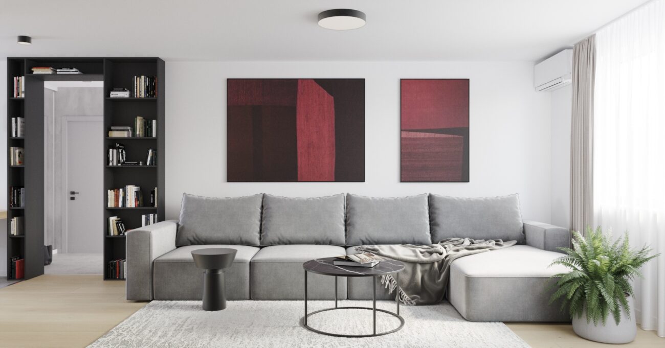 Minimalist Apartment Interior Design – Nitra Slovakia