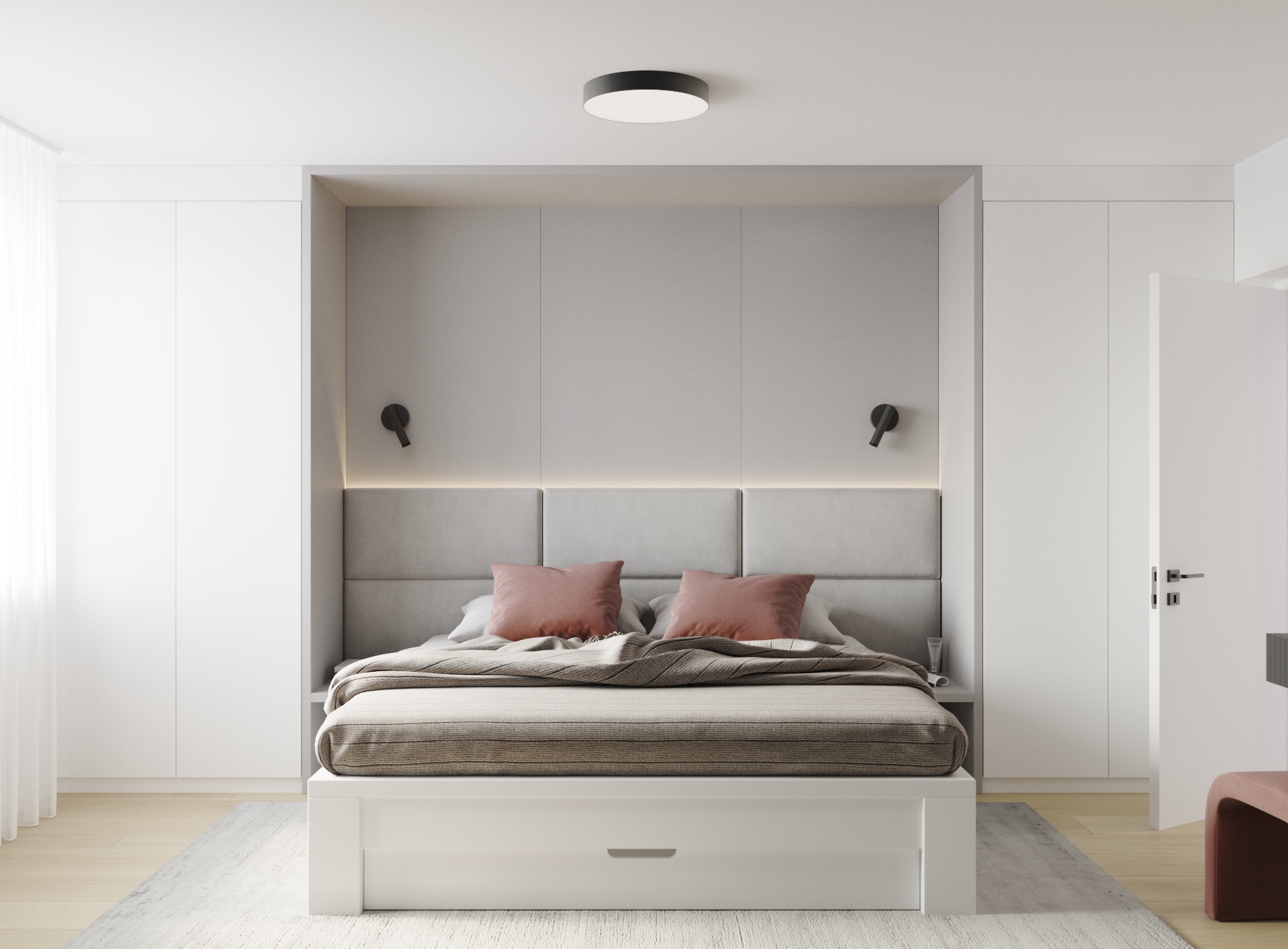 Minimalist Apartment Interior Design – Nitra Slovakia – view 7