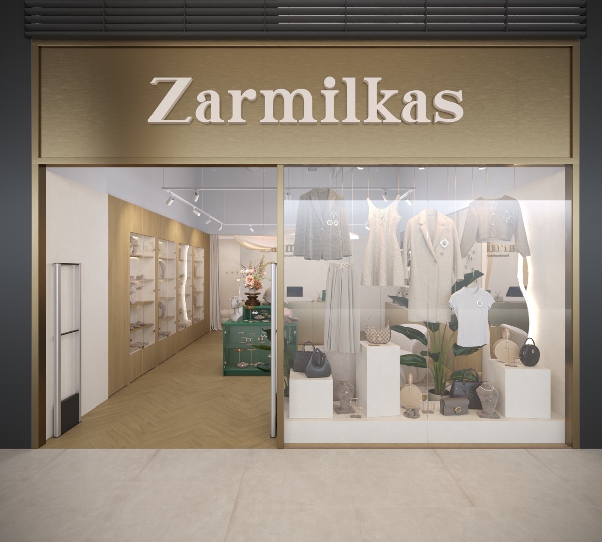 Retail Store Interior Design – Nivy Bratislava – view 2