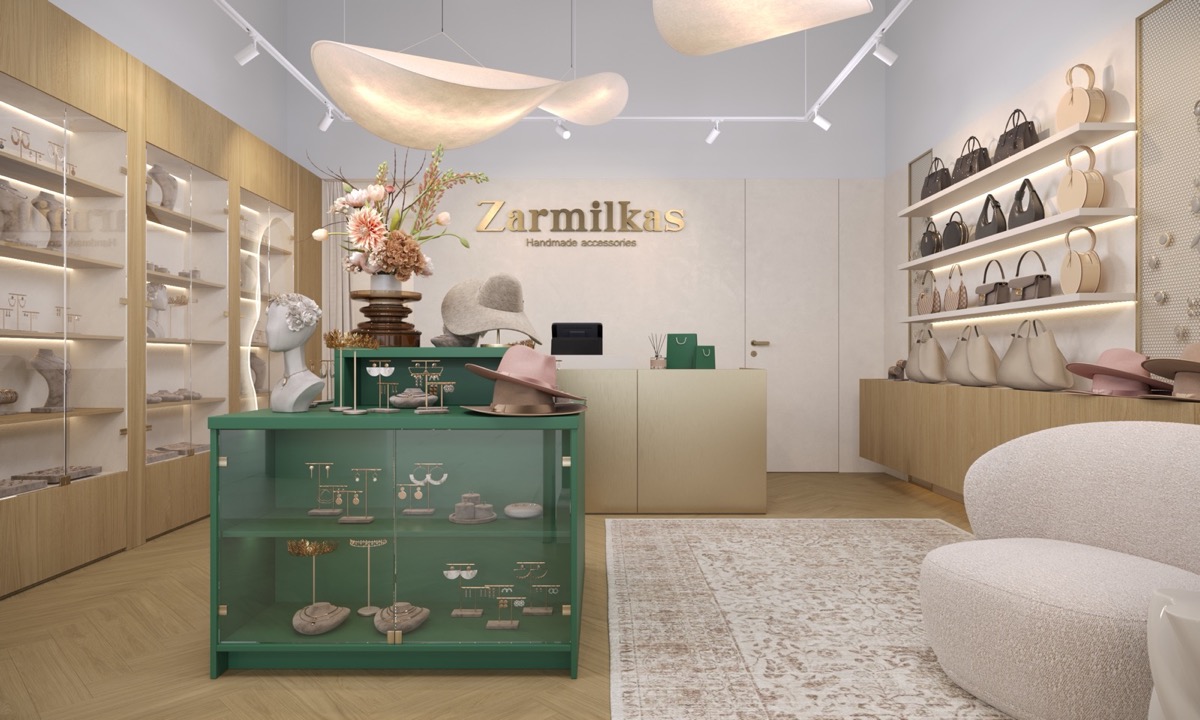 Retail Store Interior Design – Nivy Bratislava – view 3